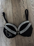 The Black Swan 2 Spiked push up bra