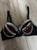 Blood Moon Relic (with cross) Spiked push up bra