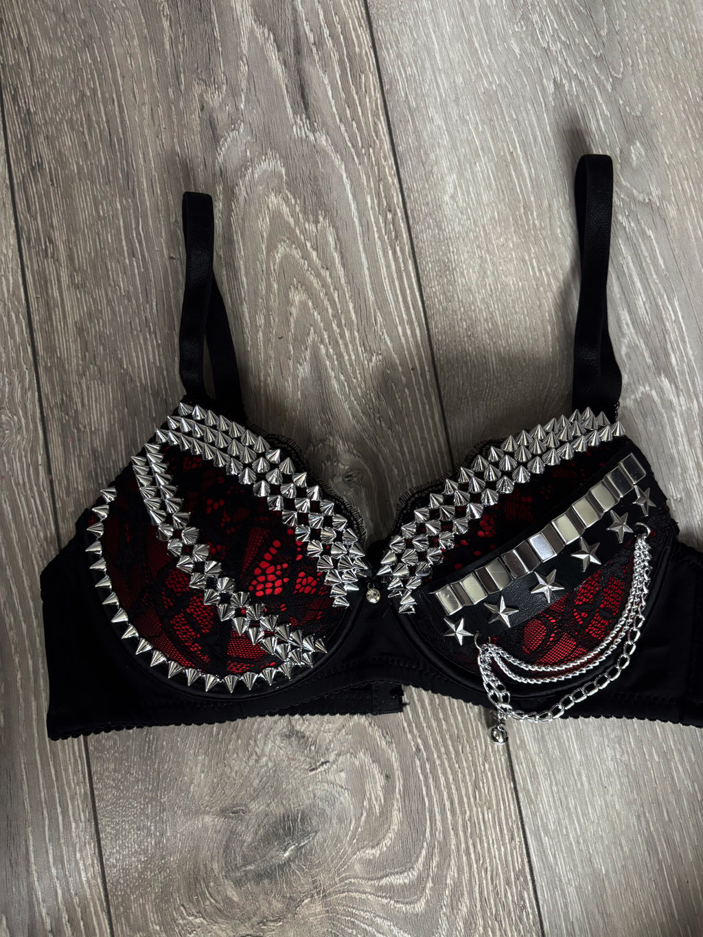 Blood Moon Relic (without cross) Spiked push up bra
