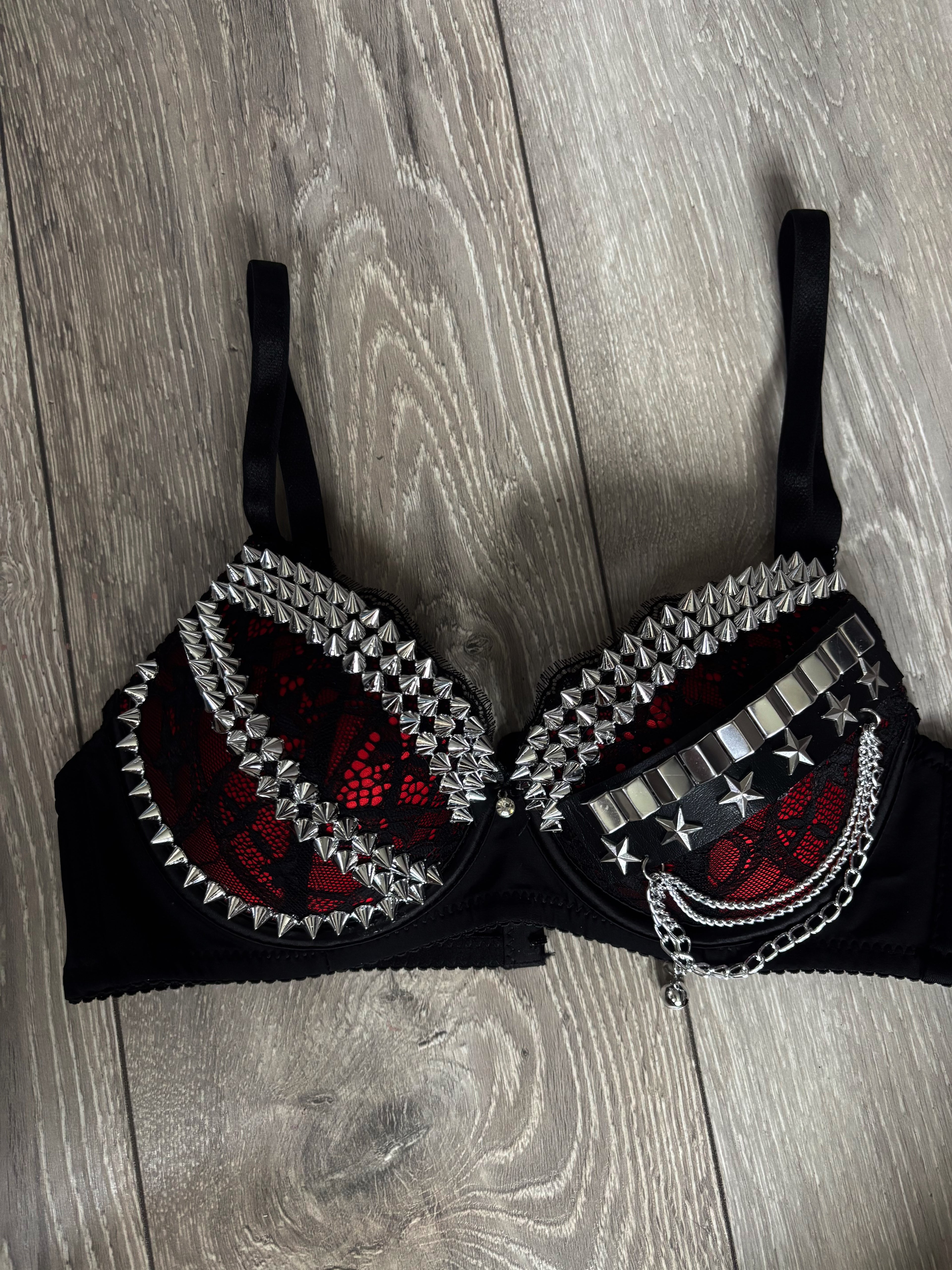 Blood Moon Relic (without cross) Spiked push up bra