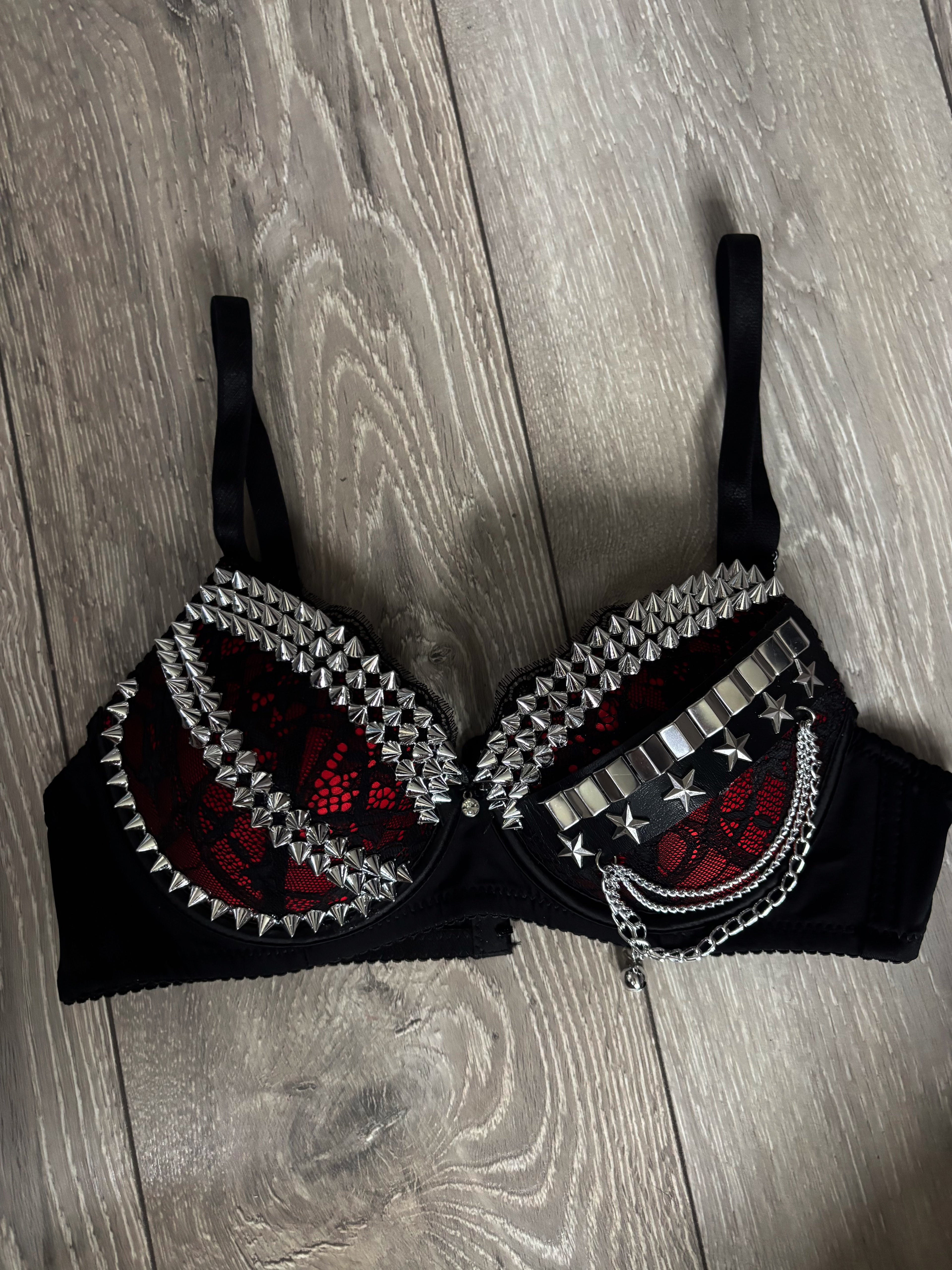 Blood Moon Relic (without cross) Spiked push up bra
