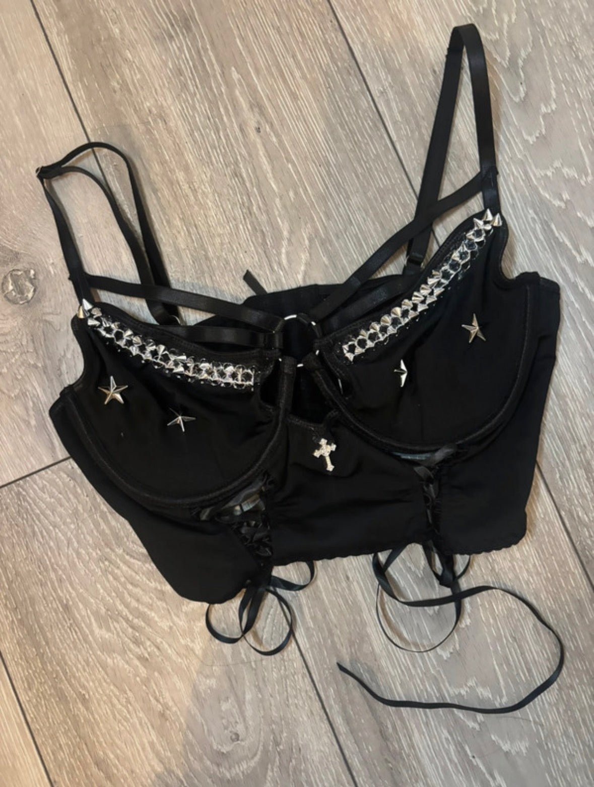 Midnight Rebel Corset top