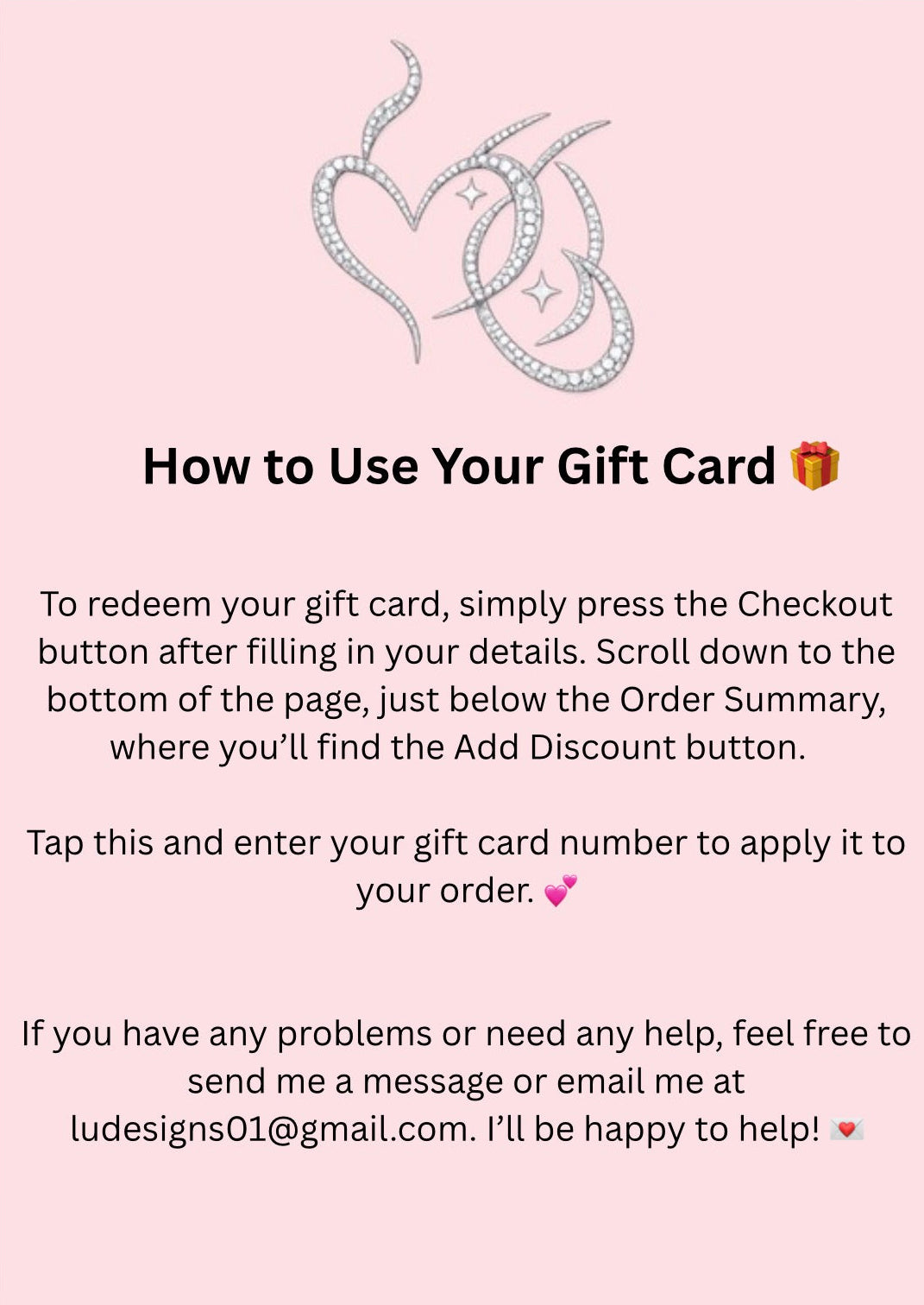 E Gift Card 🖤