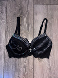 The Black Swan (with cross) Spiked push up bra